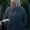 Black Doves S01 Sarah Lancashire Grey Wool Coat
