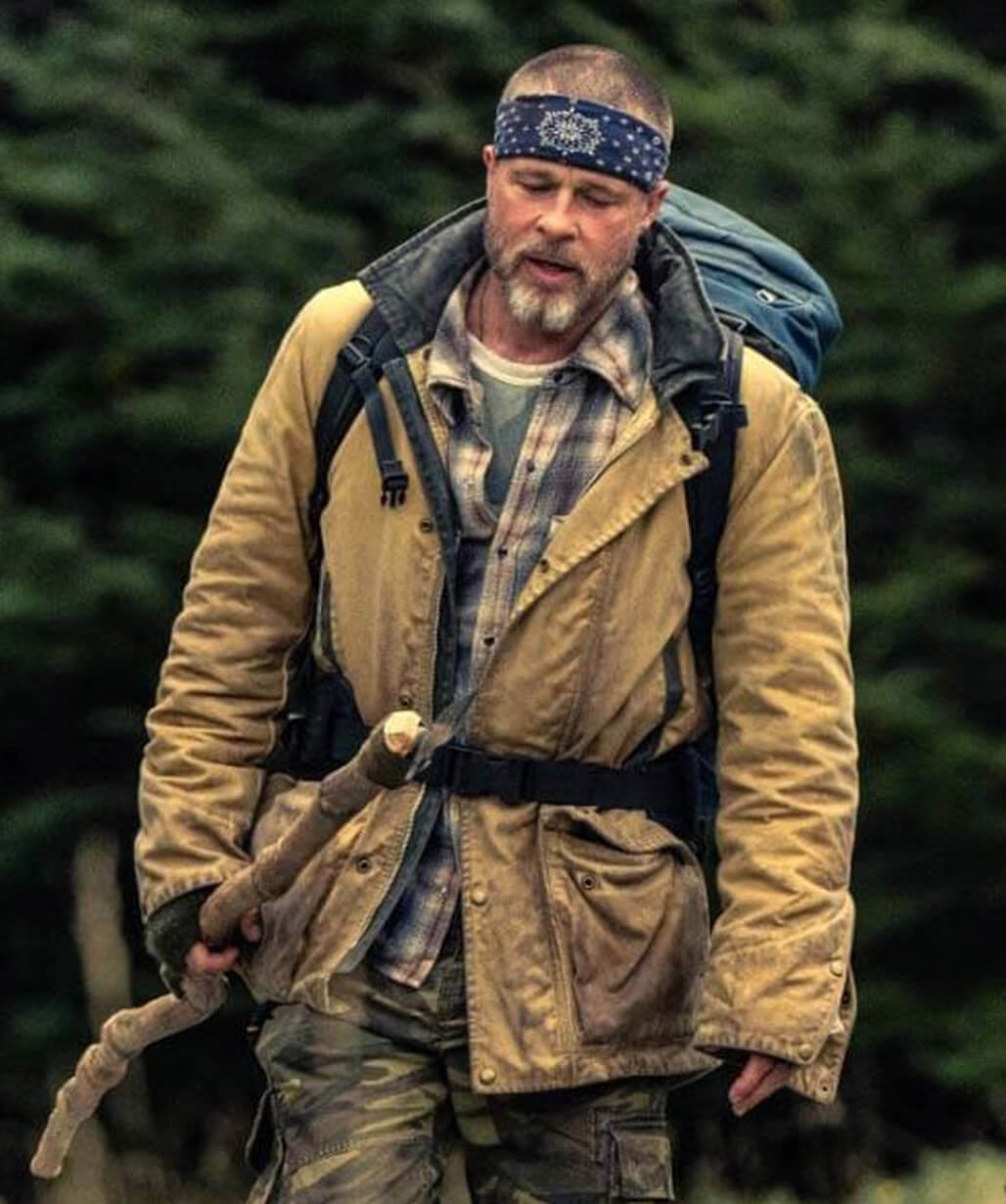 Brad Pitt Heart Of The Beast 2026 Cotton Jacket