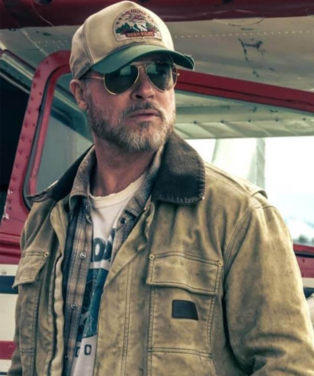 Brad Pitt Heart Of The Beast 2026 James Belmont Cotton Jacket