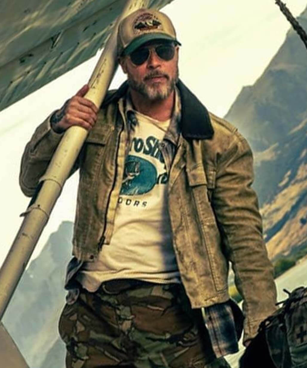 Brad Pitt Heart Of The Beast 2026 James Belmont Cotton Jacket