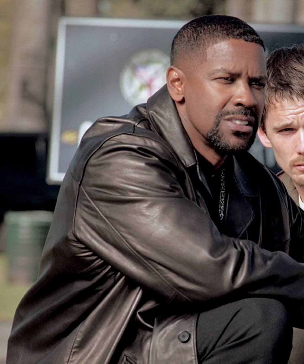 Denzel Washington Training Day 2001 Alonzo Harris Leather Jacket