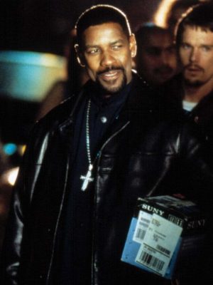 Denzel Washington Training Day 2001 Alonzo Harris Leather Jacket