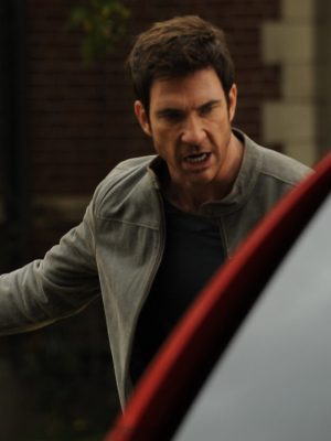 Dylan McDermott American Horror Story Grey Suede Jacket