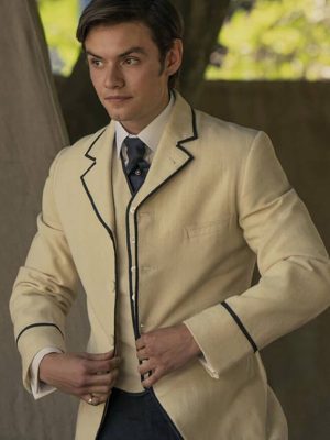 Enola Holmes 3 Lord Tewkesbury Cotton Blazer