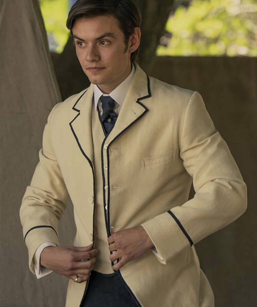 Enola Holmes 3 Lord Tewkesbury Cotton Blazer