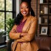 Erika Alexander The Fall and Rise of Reggie Dinkins Leather Blazer