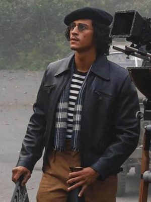 Fortitude 2026 Emilio Sakraya Black Leather Jacket