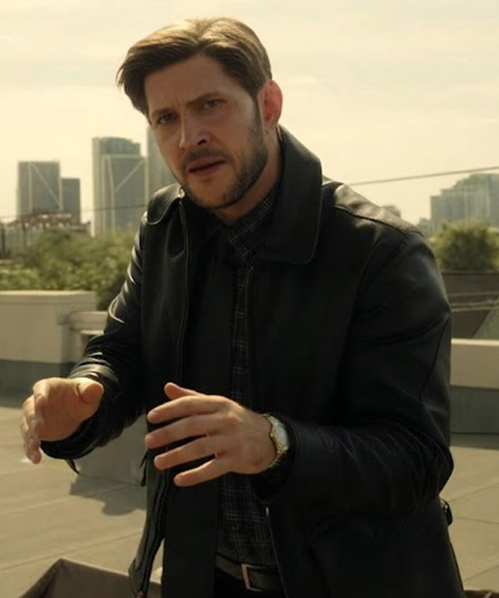 Greyston Holt Neagley 2026 Black Leather Jacket