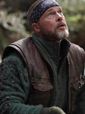 Heart of the Beast 2026 Brad Pitt Brown Leather Vest
