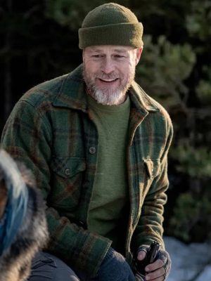 Heart Of The Beast 2026 Brad Pitt Wool Plaid Jacket