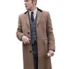 Ink 2026 Jack O’Connell Brown Wool Coat