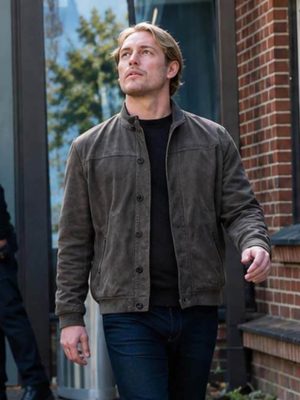 Jack Glass The Gentlemen S02 Grey Suede Jacket