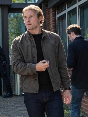 Jack Glass The Gentlemen S02 Grey Suede Jacket