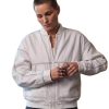 Jude Mack Ted Lasso S04 White Bomber Jacket