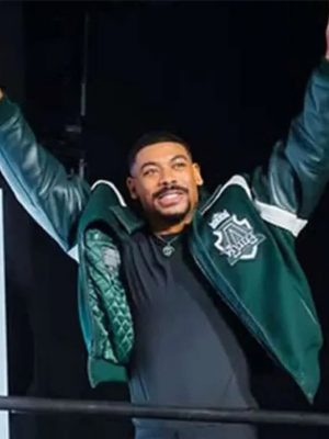 Lanterns 2026 Aaron Pierre Green Varsity Jacket
