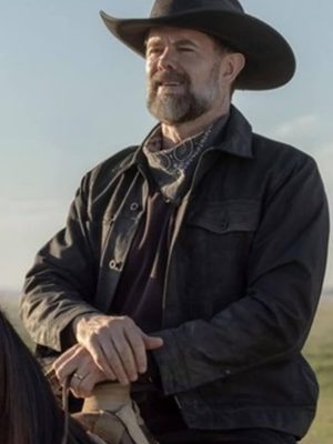 Lanterns 2026 Garret Dillahunt Brown Cotton Jacket