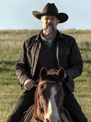 Lanterns 2026 Garret Dillahunt Brown Cotton Jacket