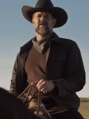 Lanterns 2026 Garret Dillahunt Brown Cotton Jacket