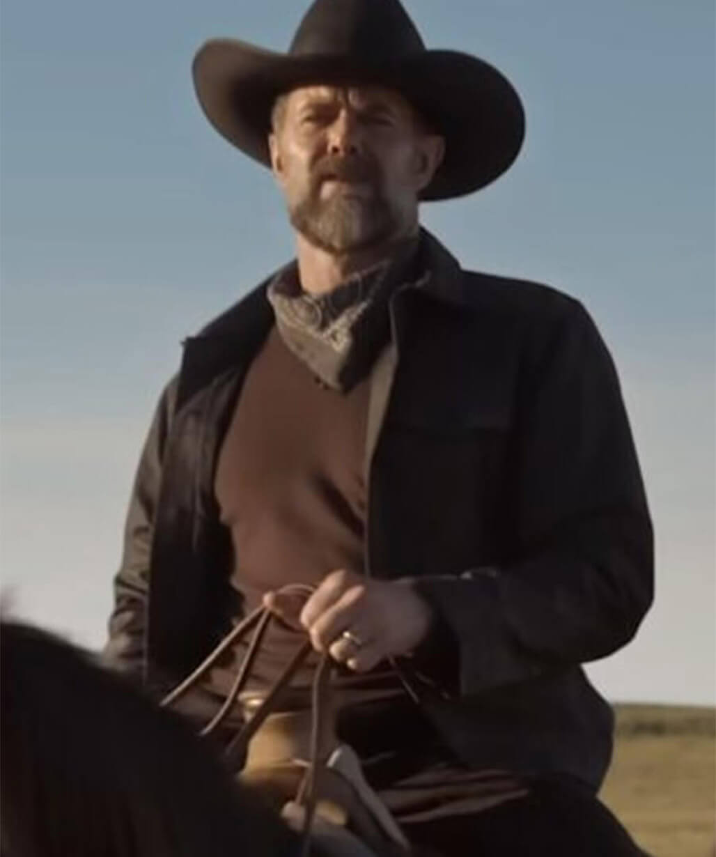 Lanterns 2026 Garret Dillahunt Brown Cotton Jacket