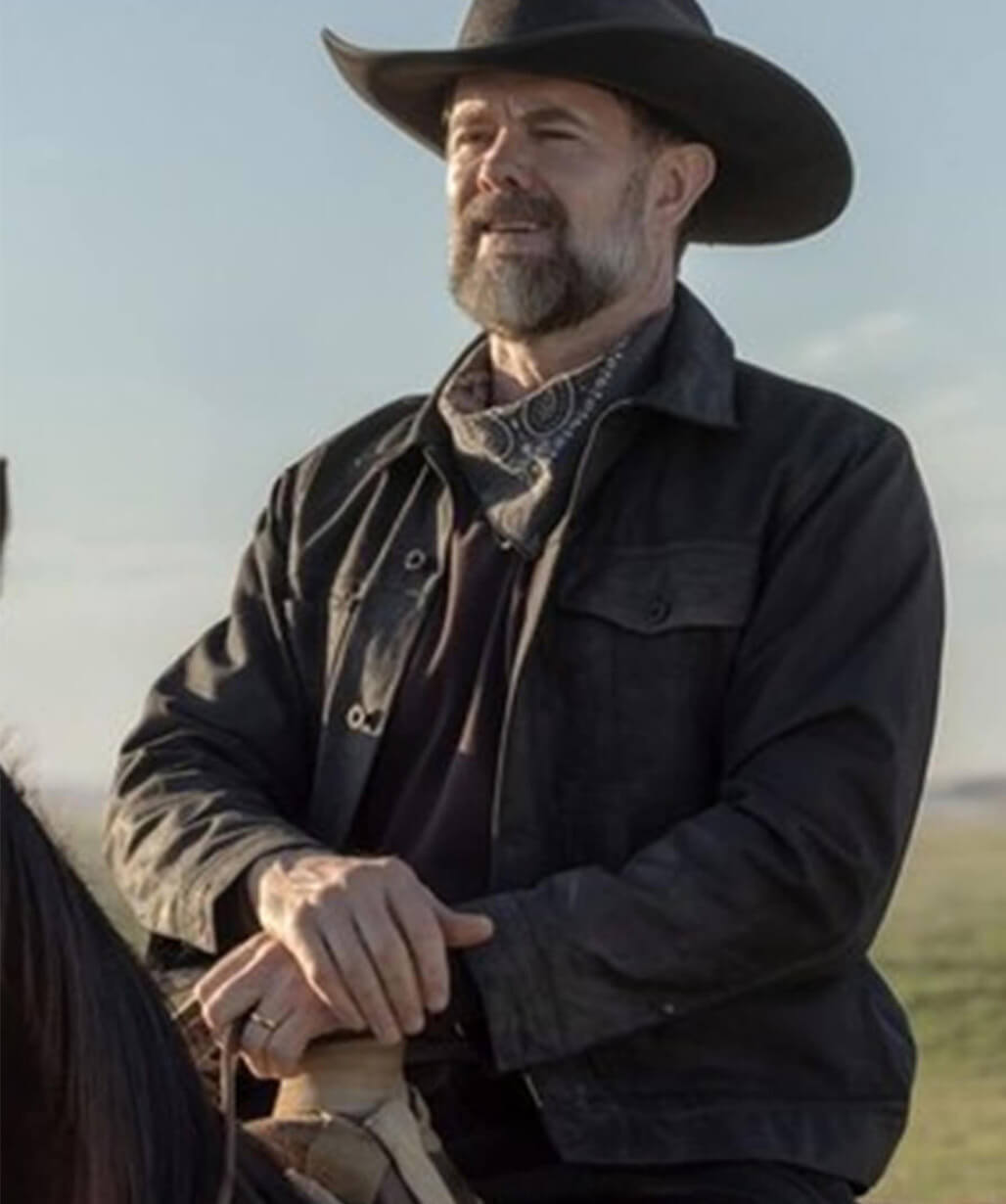 Lanterns 2026 Garret Dillahunt Brown Cotton Jacket
