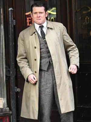 Larry Lamb Ink 2026 Jack O'Connell Cotton Trench Coat
