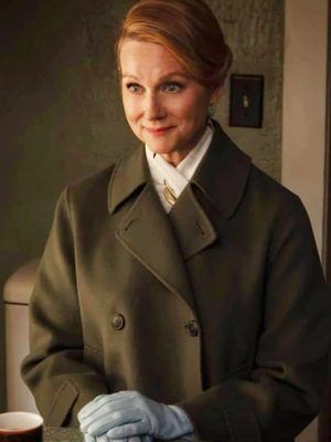 Laura Linney Lanterns 2026 Wool Coat
