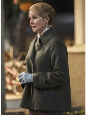 Laura Linney Lanterns 2026 Wool Coat