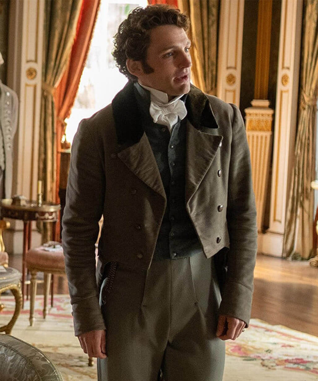 Laurie Davidson The Other Bennet Sister S01 Wool Tailcoat