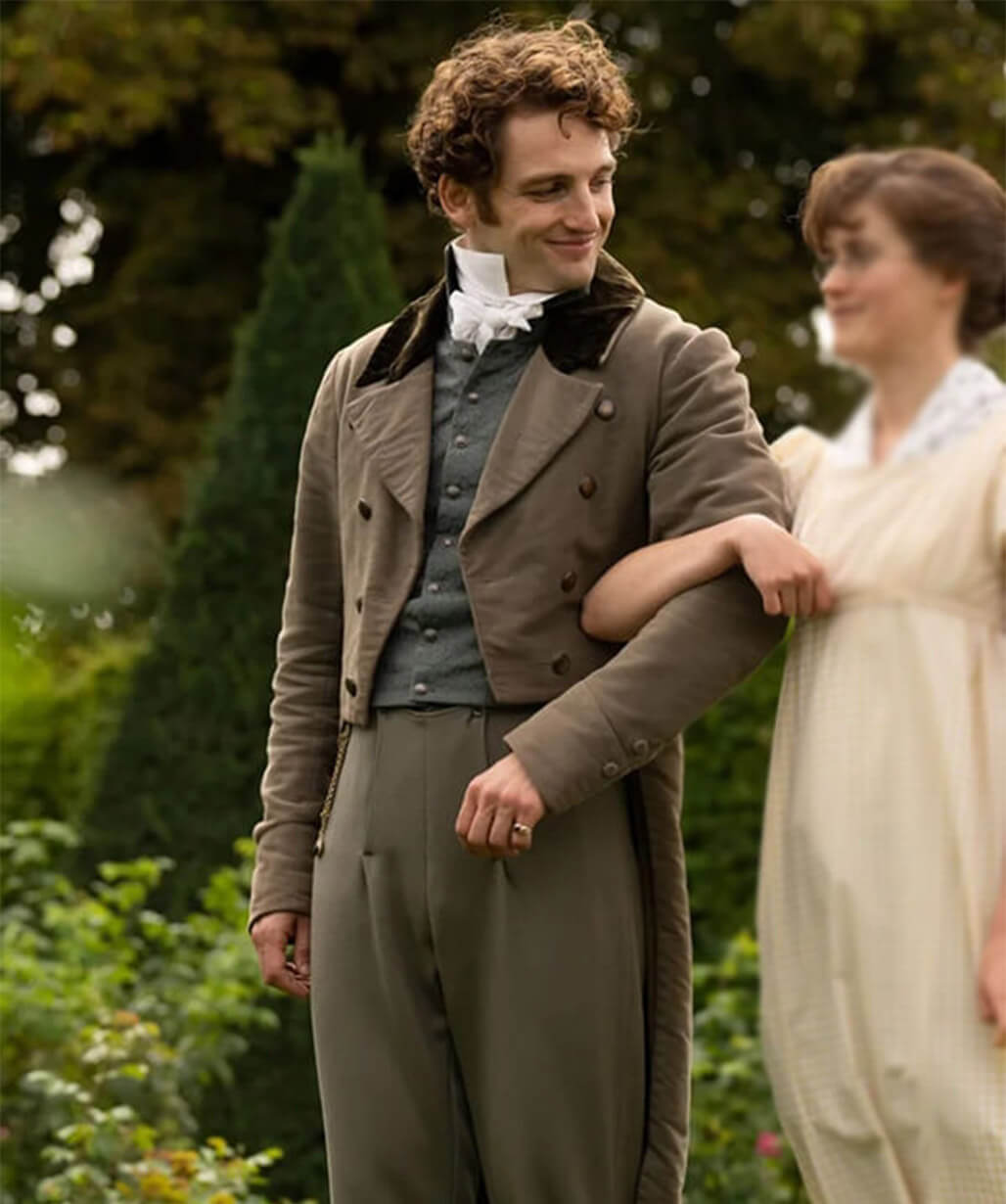 Laurie Davidson The Other Bennet Sister S01 Wool Tailcoat