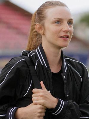 Lizzie Davis Ted Lasso S04 Black Jacket