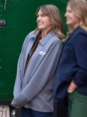 Love Finds You 2026 Aimee Teegarden Wool Jacket