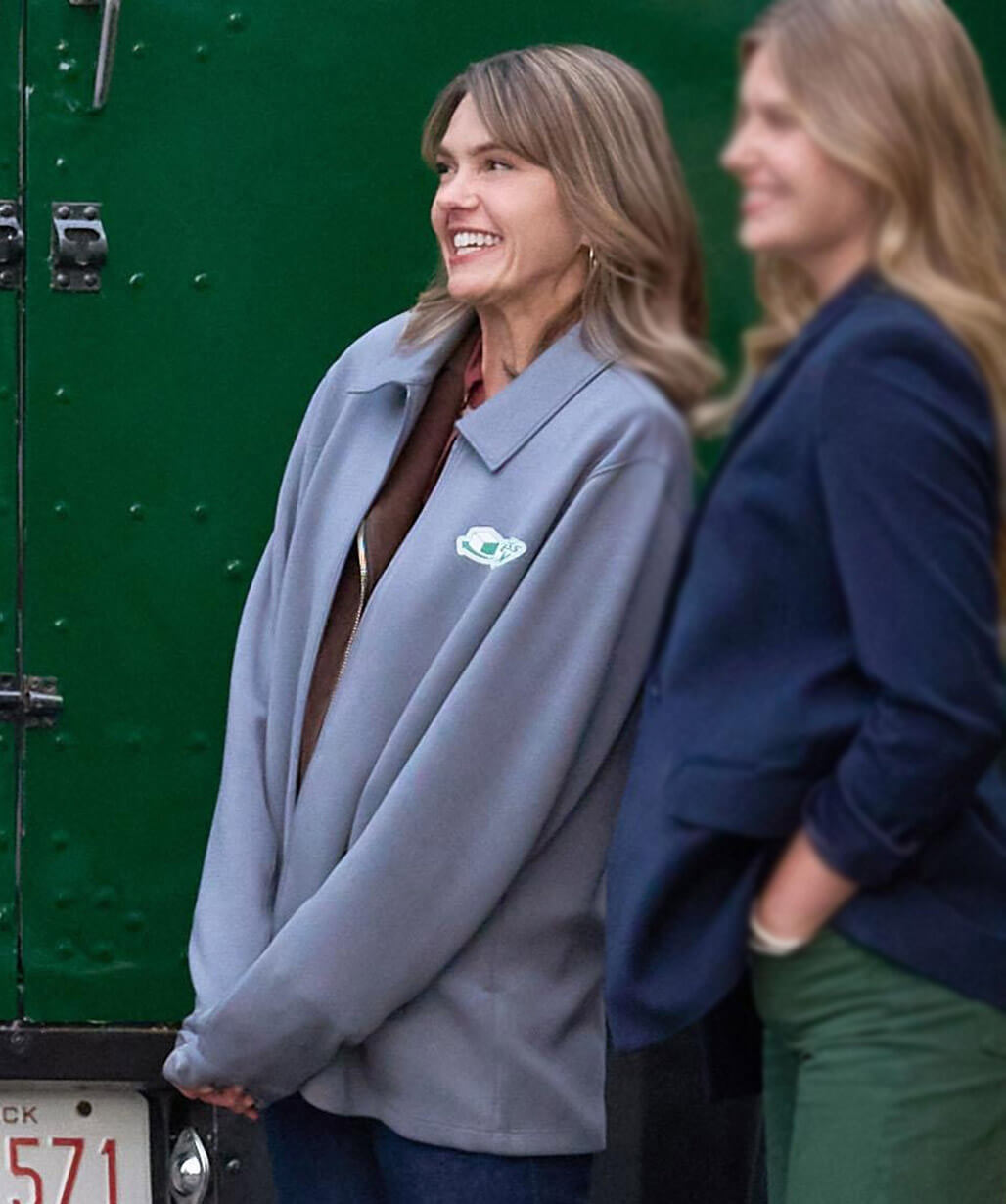 Love Finds You 2026 Aimee Teegarden Wool Jacket