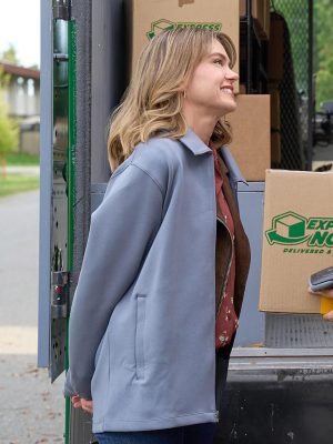 Love Finds You 2026 Aimee Teegarden Wool Jacket