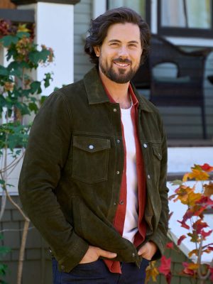Love Finds You 2026 Chris McNally Brown Suede Jacket