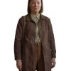 Margaret White Carrie 2026 Brown Coat