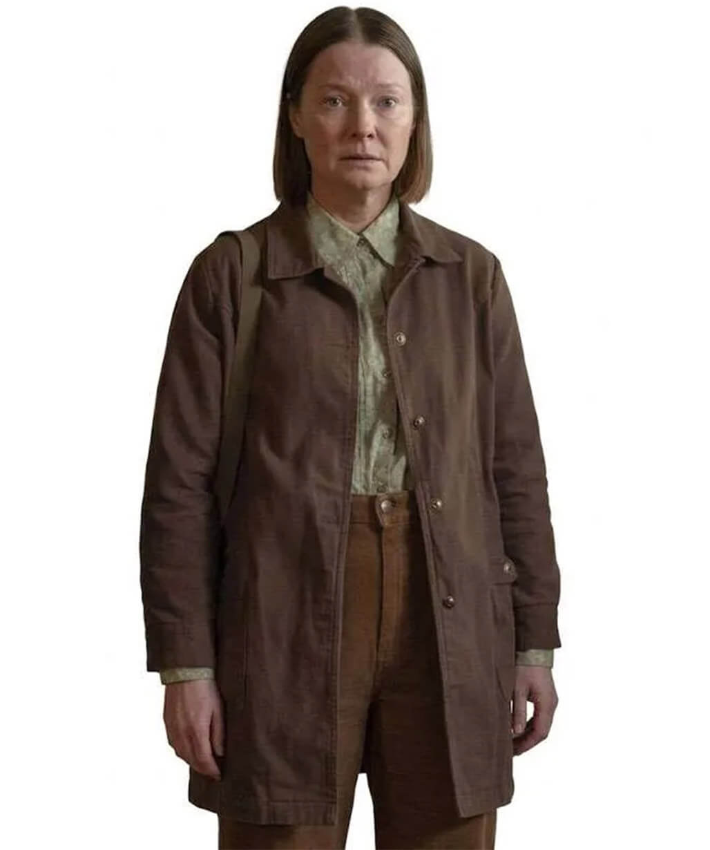 Margaret White Carrie 2026 Brown Coat