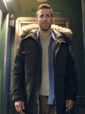 Mayday 2026 Ryan Reynolds Green Hooded Jacket