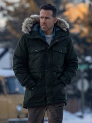 Mayday 2026 Ryan Reynolds Green Hooded Jacket
