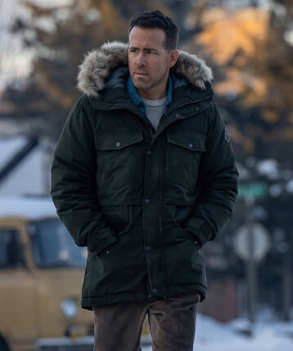 Mayday 2026 Ryan Reynolds Green Hooded Jacket