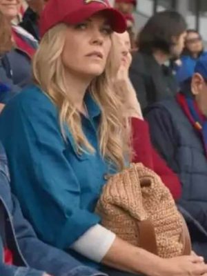 Michelle Lasso Ted Lasso S04 Blue Cotton Jacket