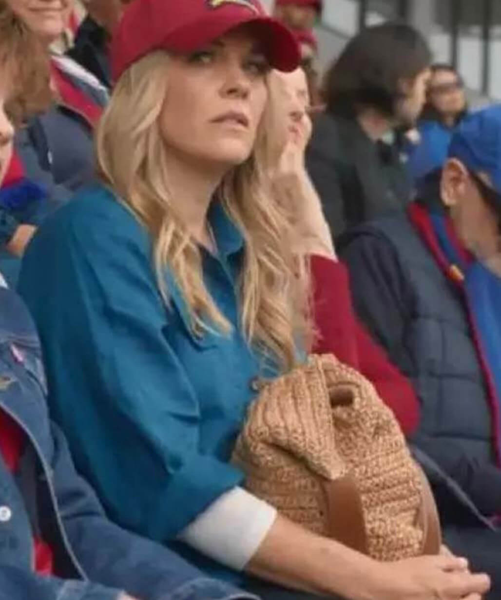 Michelle Lasso Ted Lasso S04 Blue Cotton Jacket