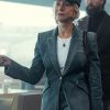 MobLand S02 Maeve Harrigan Blue Denim Blazer