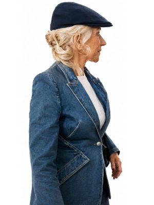 MobLand S02 Maeve Harrigan Blue Denim Blazer