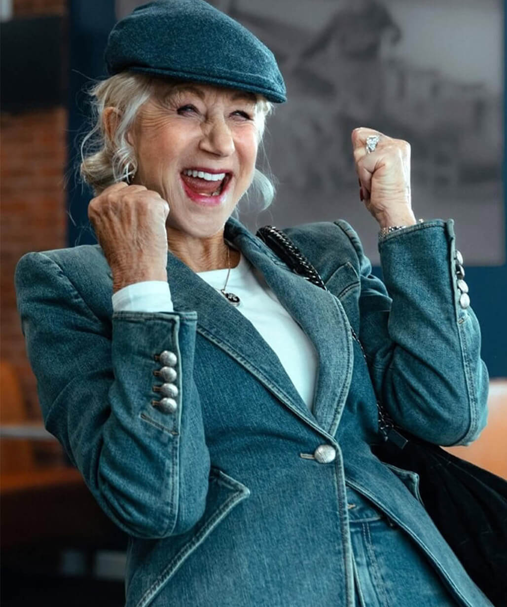 MobLand S02 Maeve Harrigan Blue Denim Blazer