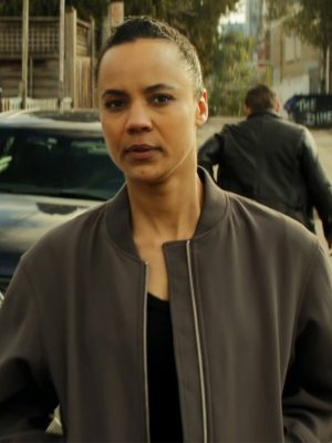 Neagley 2026 Maria Sten Grey Bomber Jacket