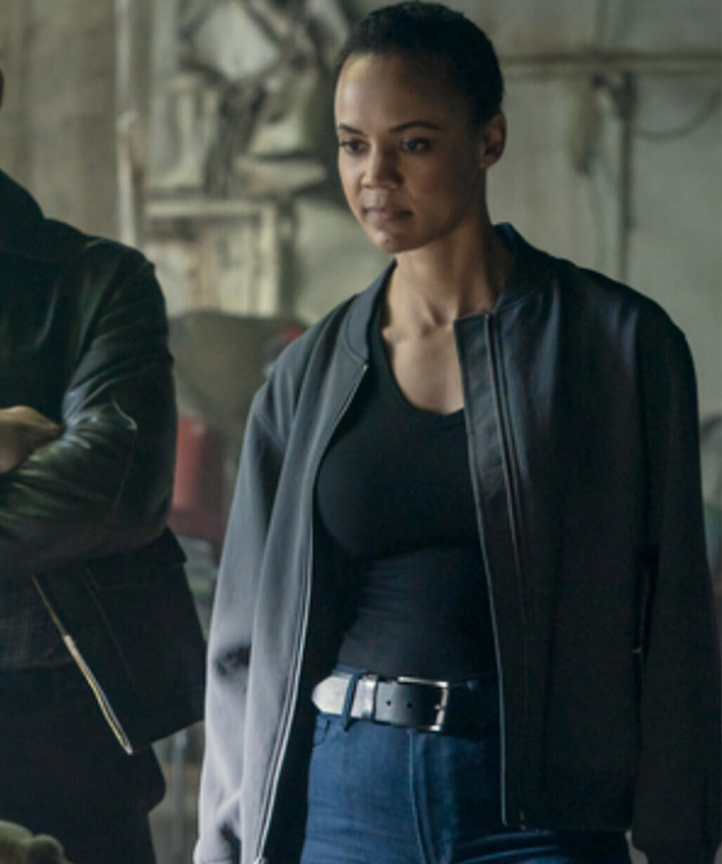 Neagley 2026 Maria Sten Grey Bomber Jacket