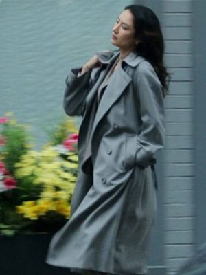 Neagley S01 Renee Birdwhistle Grey Trench Coat