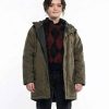 Olive Cooke Slow Horses S06 Green Cotton Jacket