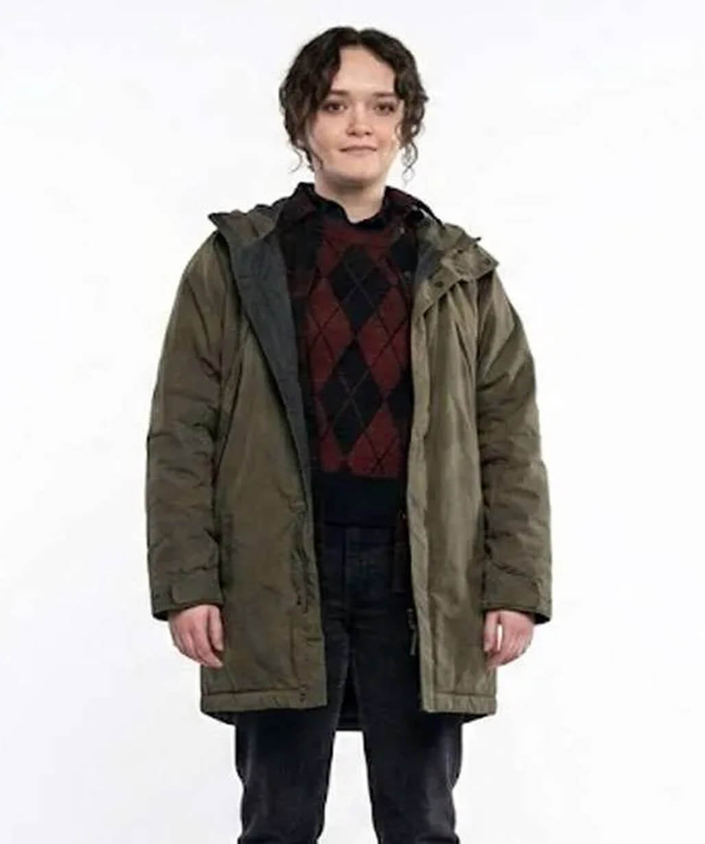 Olive Cooke Slow Horses S06 Green Cotton Jacket