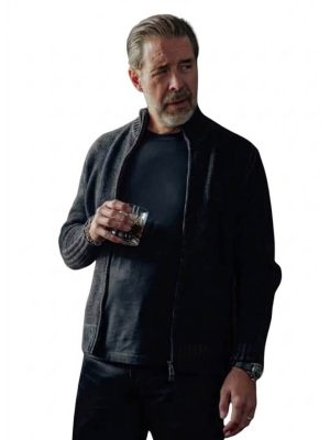 Paddy Considine MobLand S02 Black Wool Jacket